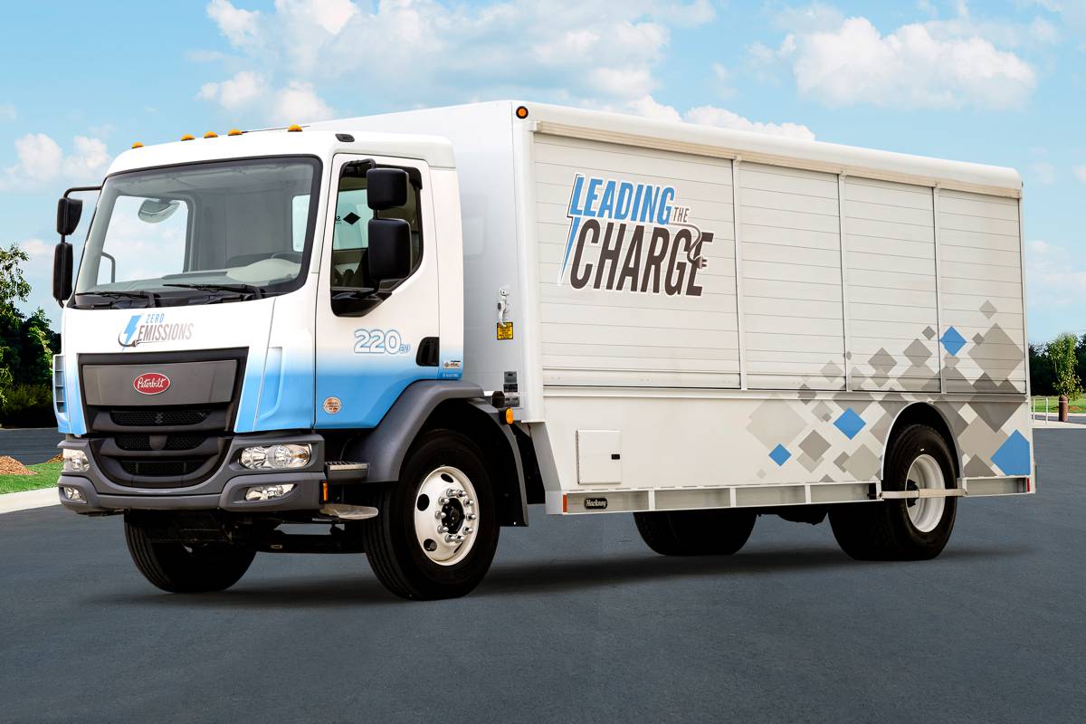 Peterbilt Model 220EV Electric Trucks are now available to Order