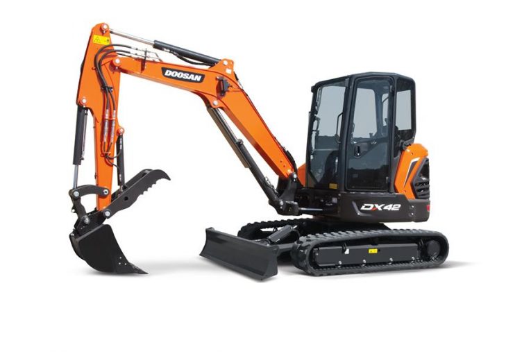 Doosan introduces new DX42-5K and DX50-5K mini excavators in North America