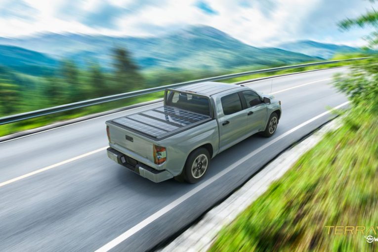 Worksport introduces the TerraVis solar panel tonneau cover for pickup trucks
