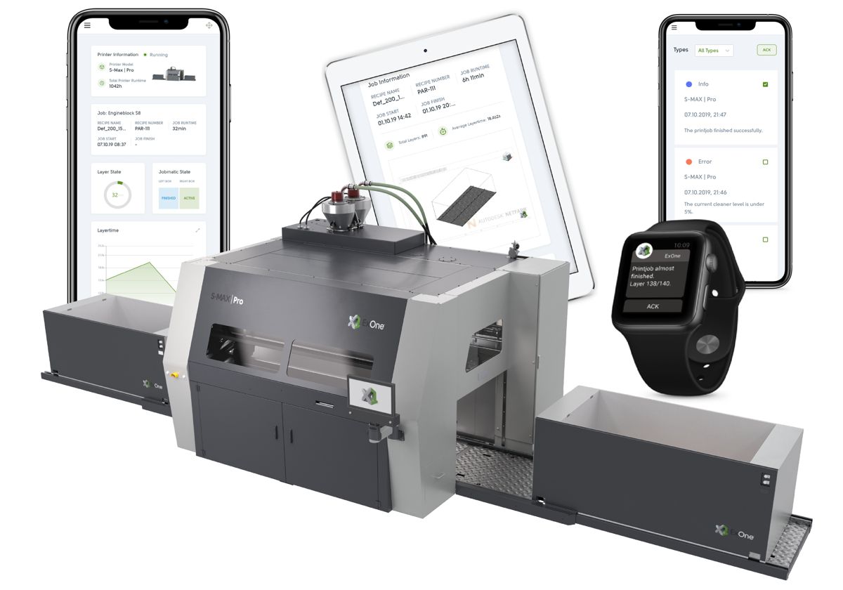 ExOne launches Scout App to monitor Industrial 3D Printers