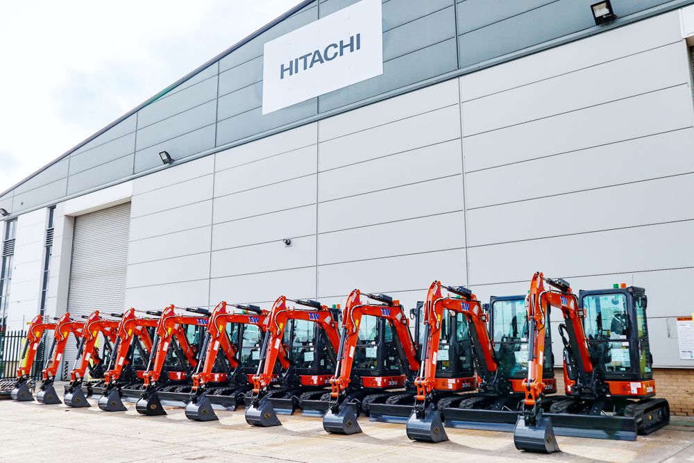 T & W Civil Engineering switch back to Hitachi with ten ZX33U-6 Excavators