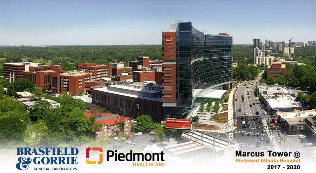 EarthCam captures construction of new tower at Piedmont Atlanta Hospital