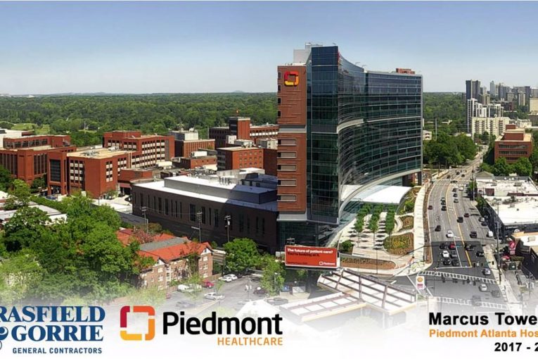 EarthCam captures construction of new tower at Piedmont Atlanta Hospital
