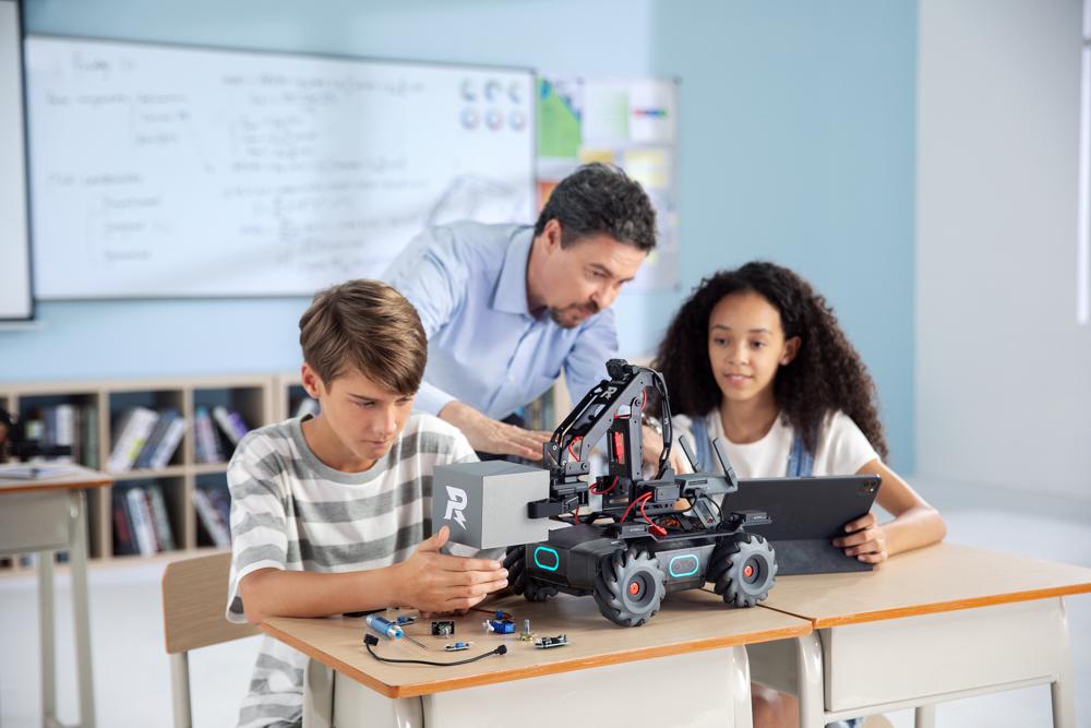 DJI RoboMaster EP Core sparking Robotics, AI and STEM Education