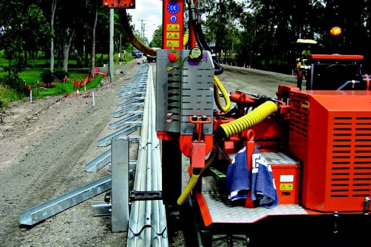 Groundwork Group introduce the Challenger Guardrail Barrier Install Unit