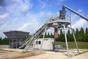 Liebherr LCM 1.0 pours a concrete mixing plant into a smaller package for smaller budgets