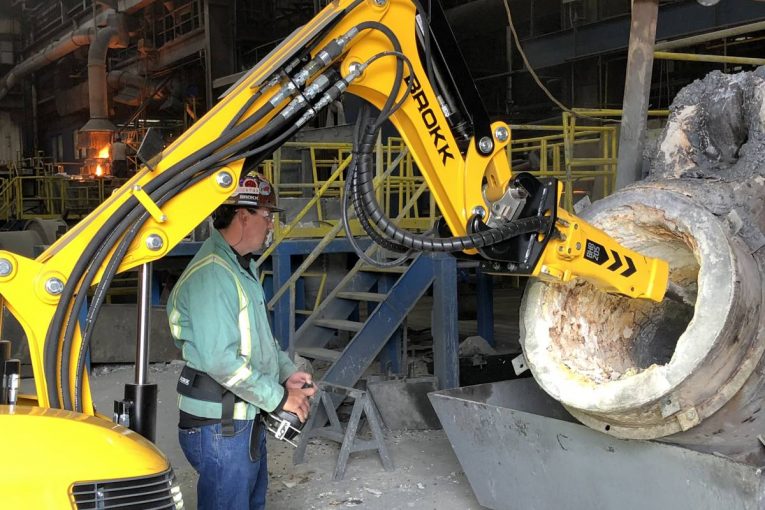 Brokk Demolition Machines now with customised options for High Heat Environments