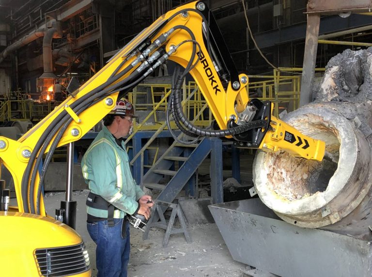 Brokk Demolition Machines now with customised options for High Heat Environments