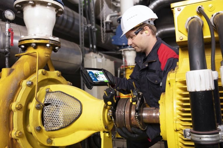 Prüftechnik ShaftAlign Touch Laser system enables quick alignment