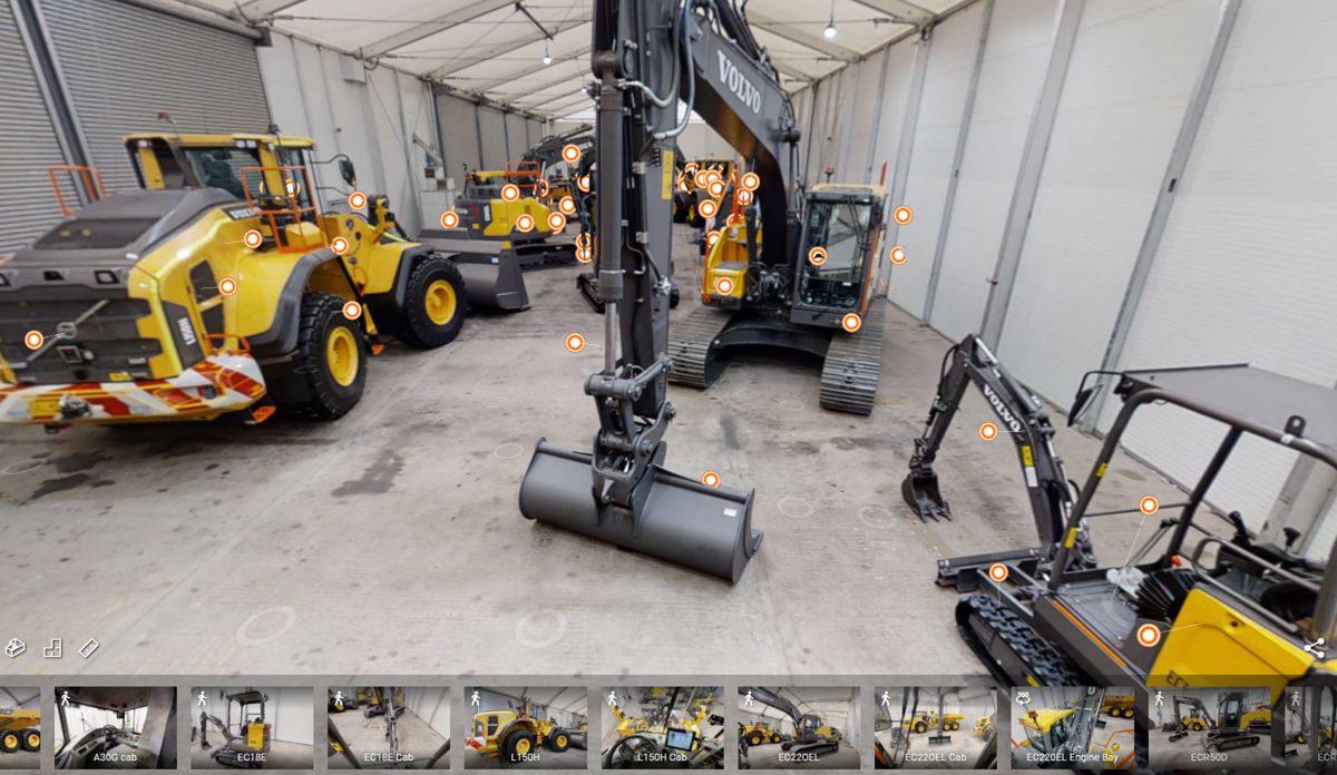 Volvo Construction Equipment showcased in SMT GB virtual exhibition