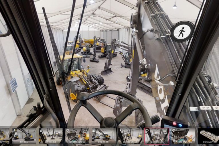 Volvo Construction Equipment showcased in SMT GB virtual exhibition