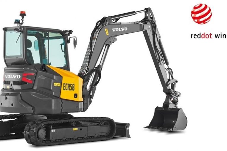 VolvoCE design philosophy spurs 2020 Red Dot Product Design Award