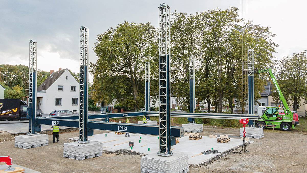 PERI 3d prints the first residential building in Germany