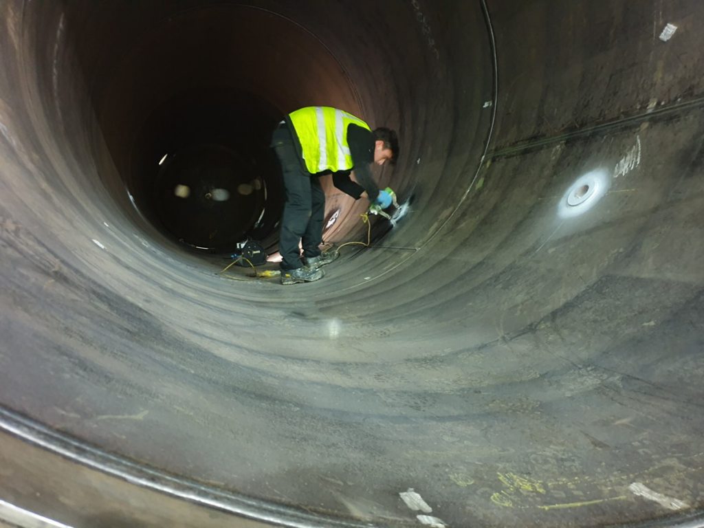 Responsive comes to the rescue in Manchester with vital NDT testing on a ship