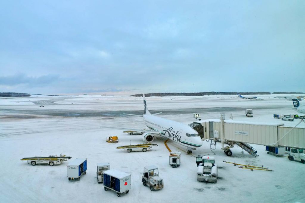 Anchorage Airport - Photo by Joseph
