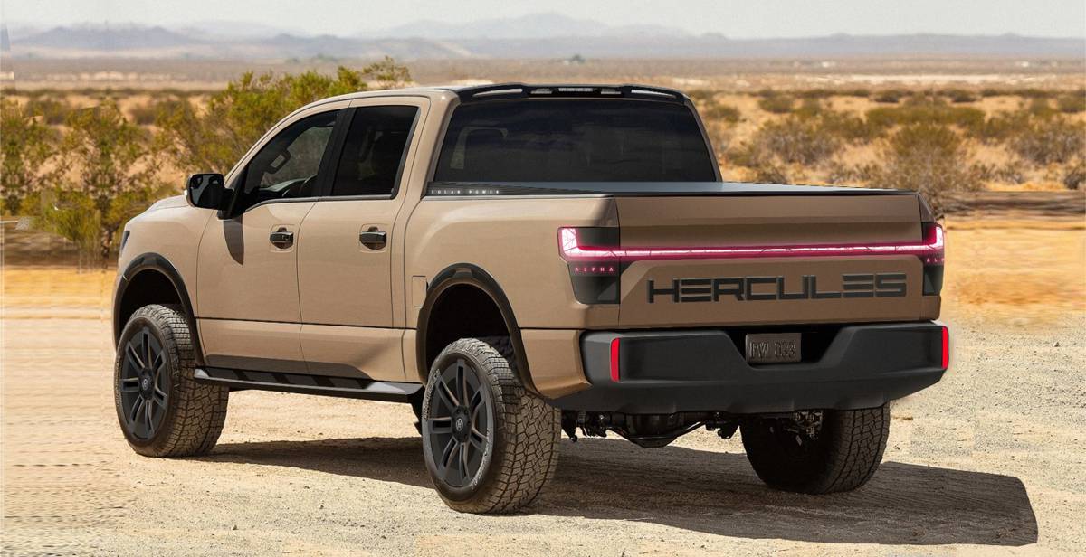 Hercules Electric Mobility takes on Worksport TerraVis Solar Truck Bed Tonneau