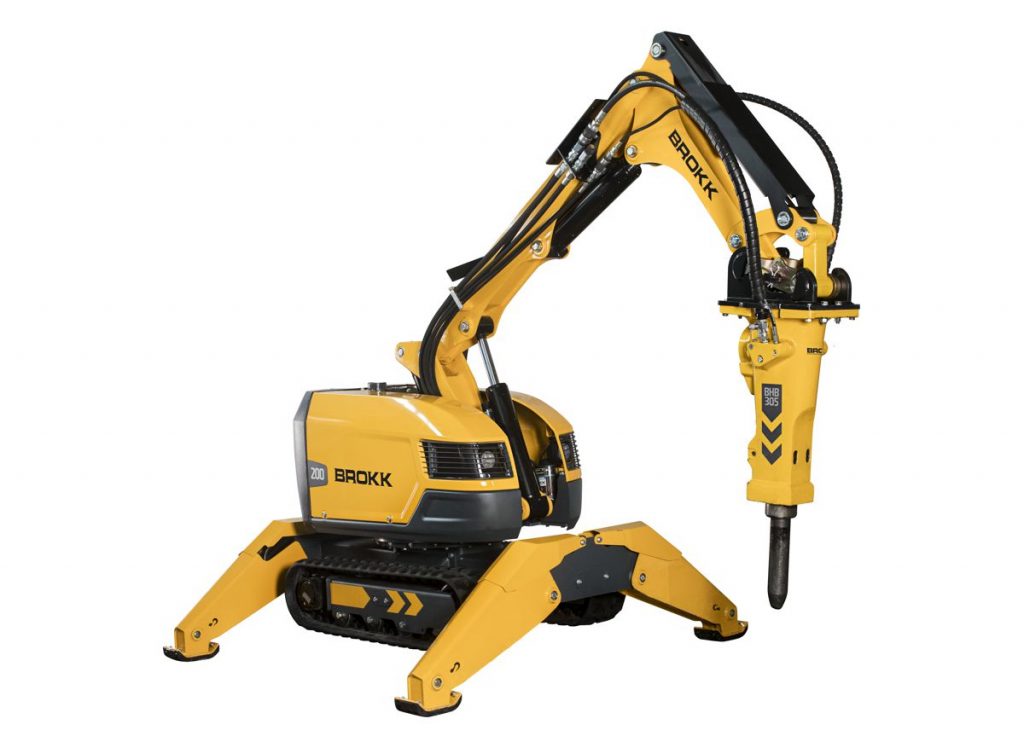 Brokk 200 delivers SmartPower, SmartDesign and SmartRemote for Mining Operations
