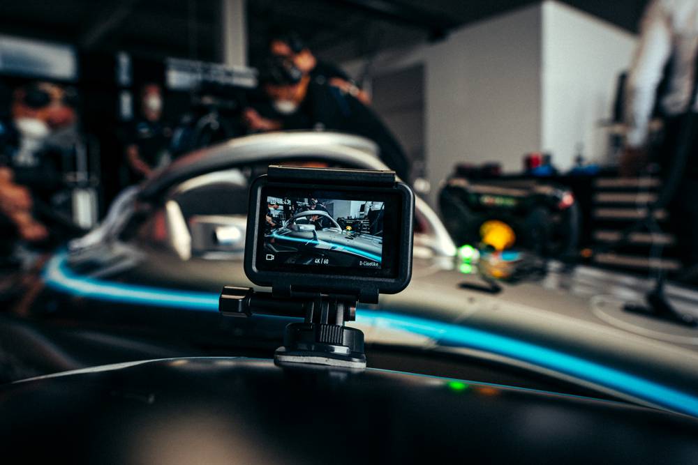 DJI supplies aerial imagery and camera tech for Mercedes-Benz EQ Formula E Team