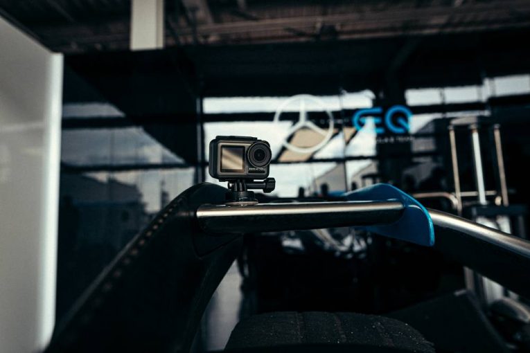 DJI supplies aerial imagery and camera tech for Mercedes-Benz EQ Formula E Team