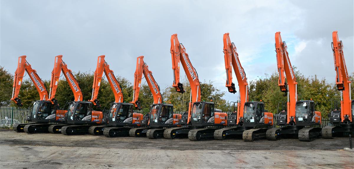 Fred Champion Groundworks invests in new Hitachi excavator fleet in Cornwall