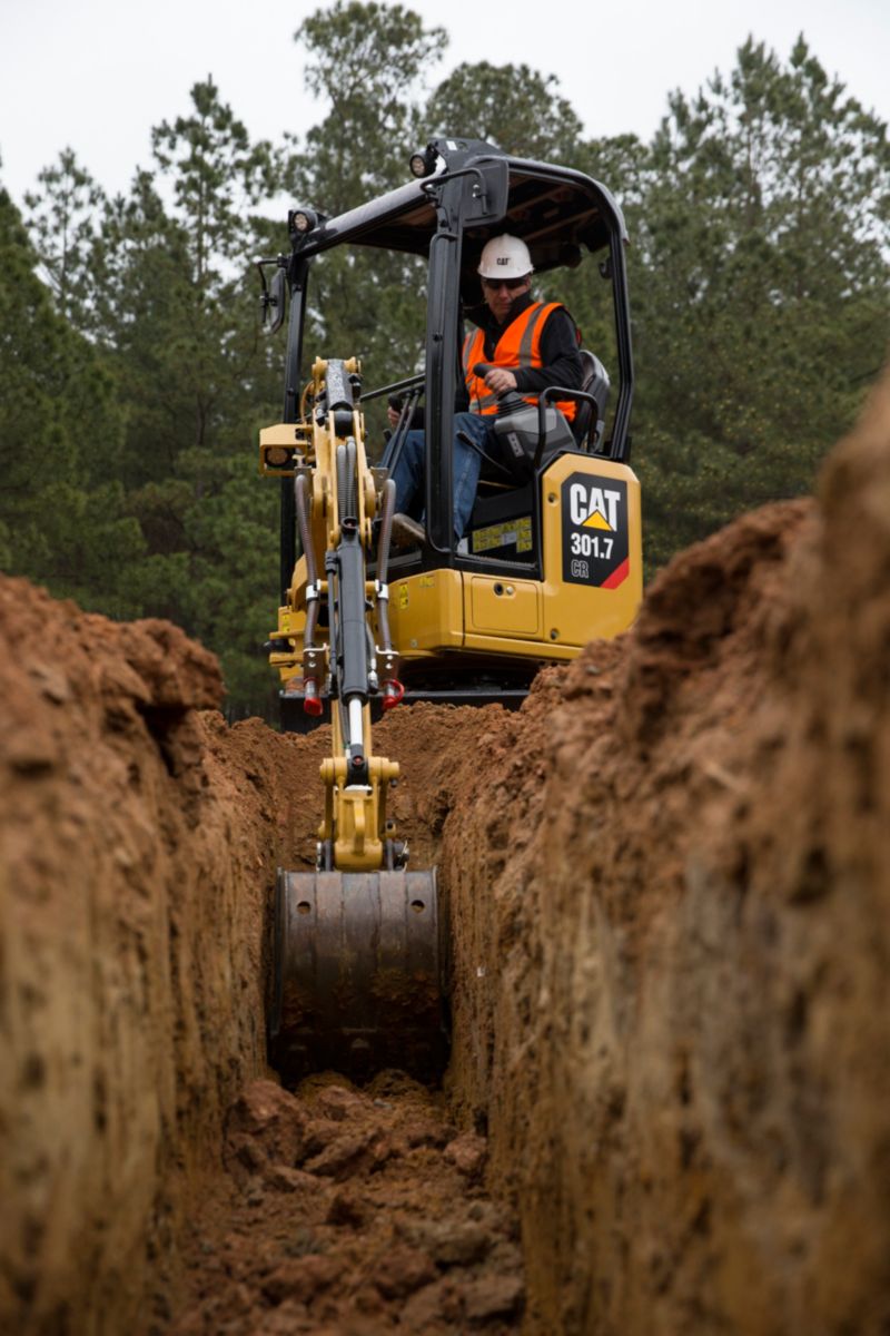 Next generation of Cat mini-excavators the most advanced small machines yet