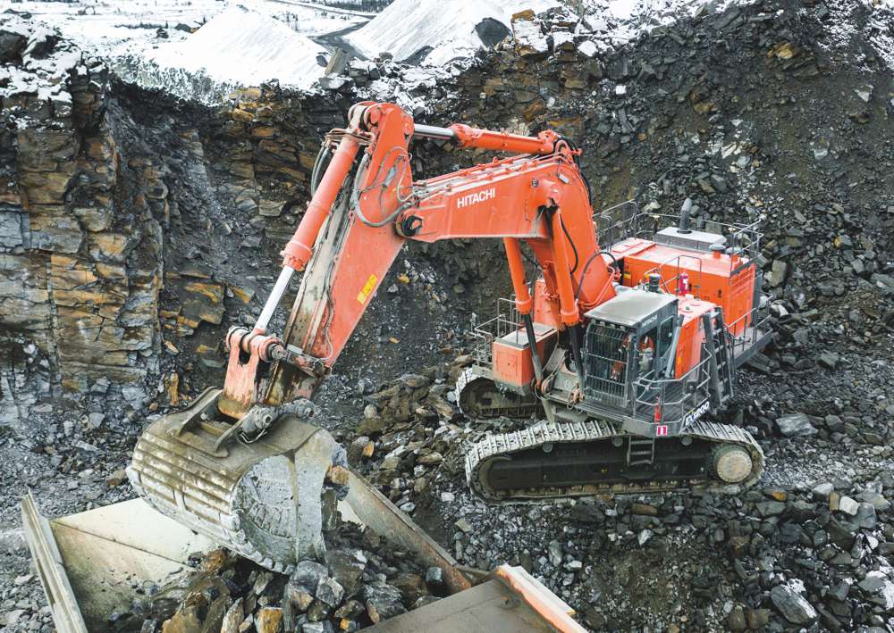 E Hartikainen upgrades with the latest generation of Hitachi EX1200-7 mining excavators