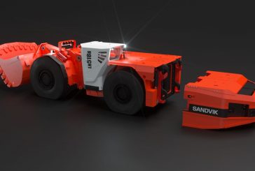 Sandvik announces the LH518B 18 tonne battery operated loader