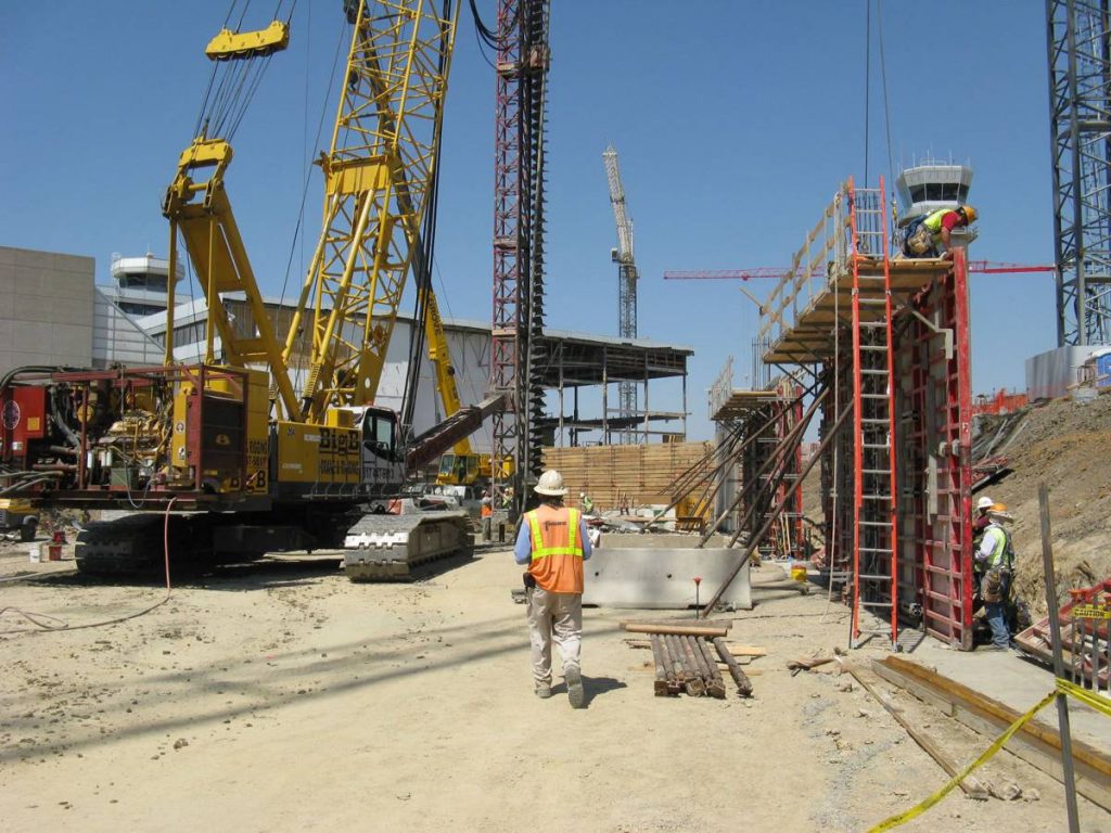 Fugro onsite at the Dallas Love Field Airport under a former contract involving foundation recommendations and materials testing