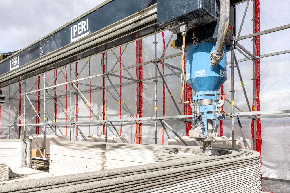 COBOD 3D Construction Printer makes the first 3D printed building in Germany