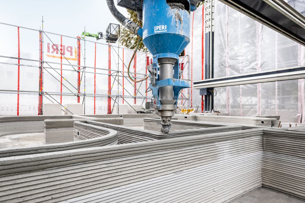 COBOD 3D Construction Printer makes the first 3D printed building in Germany