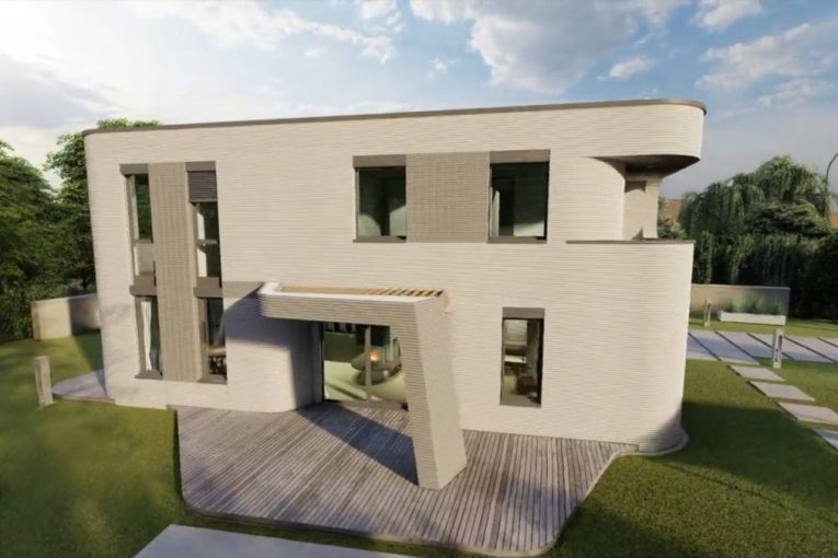 COBOD 3D Construction Printer makes the first 3D printed building in Germany