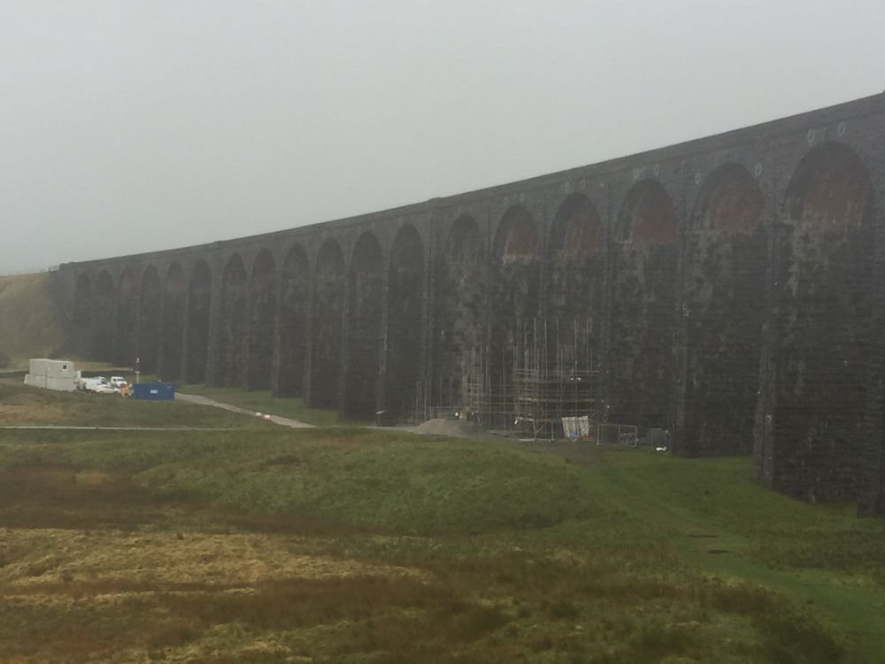Network Rail starts work to restore iconic Ribblehead viaduct in Yorkshire