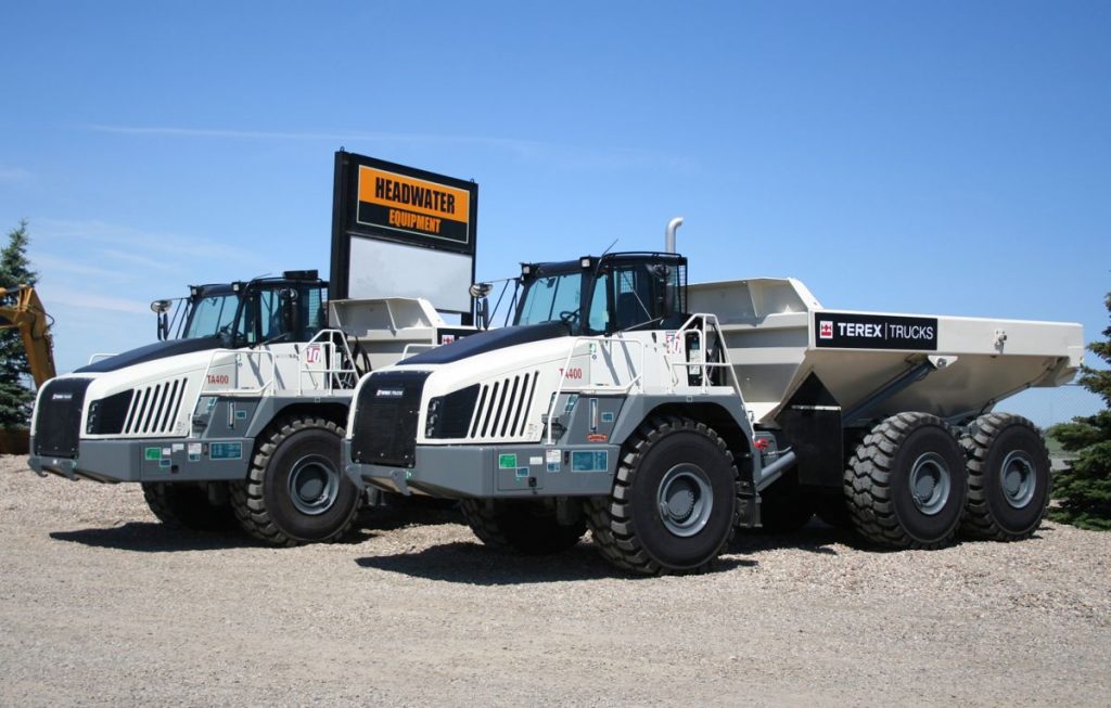 Terex Trucks articulated haulers can handle rough terrain and tough conditions and perform reliably during Canada’s coldest months of the year.