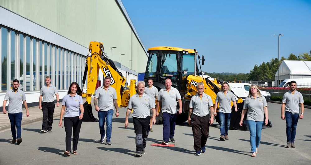 These Boots were made for working....the Boot family who continue the tradition of working for JCB