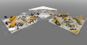 Volvo booth at next bauma China 2020