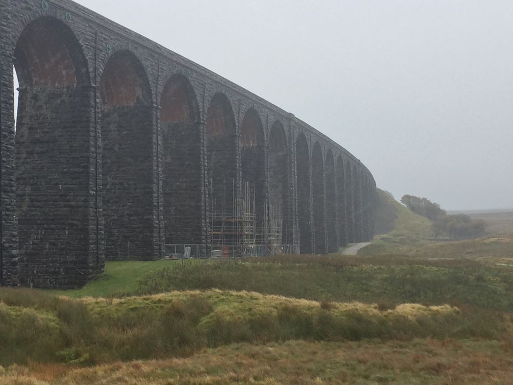 Network Rail starts work to restore iconic Ribblehead viaduct in Yorkshire