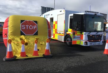 Highways England tests Vehicle Incursion Airbag to protect road workers