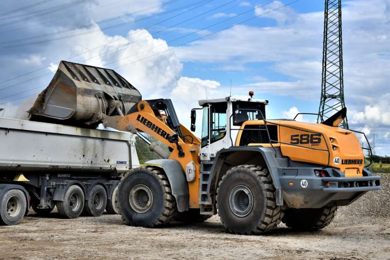 New Liebherr L 586 XPower Wheel Loader heads to Brandenburg for Meyer Erdbau
