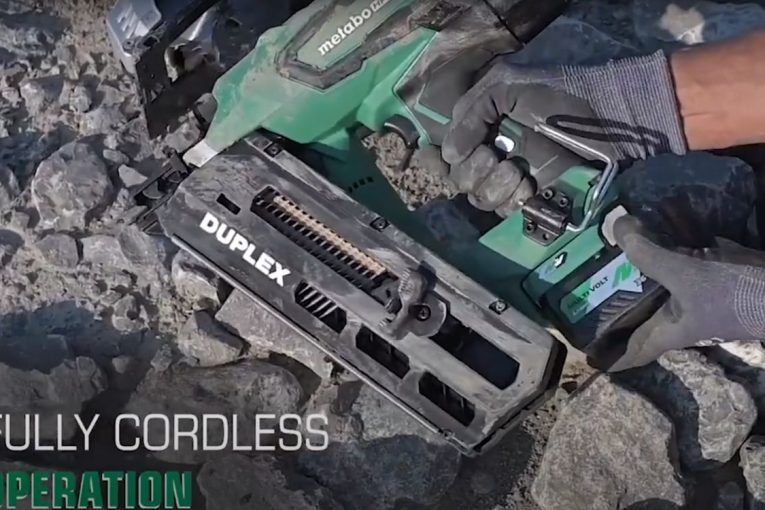 Metabo HPT expands MultiVolt System with the first battery-only Nailer