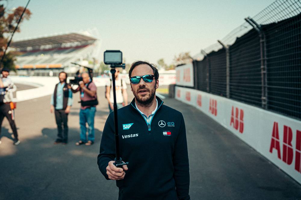 DJI supplies aerial imagery and camera tech for Mercedes-Benz EQ Formula E Team