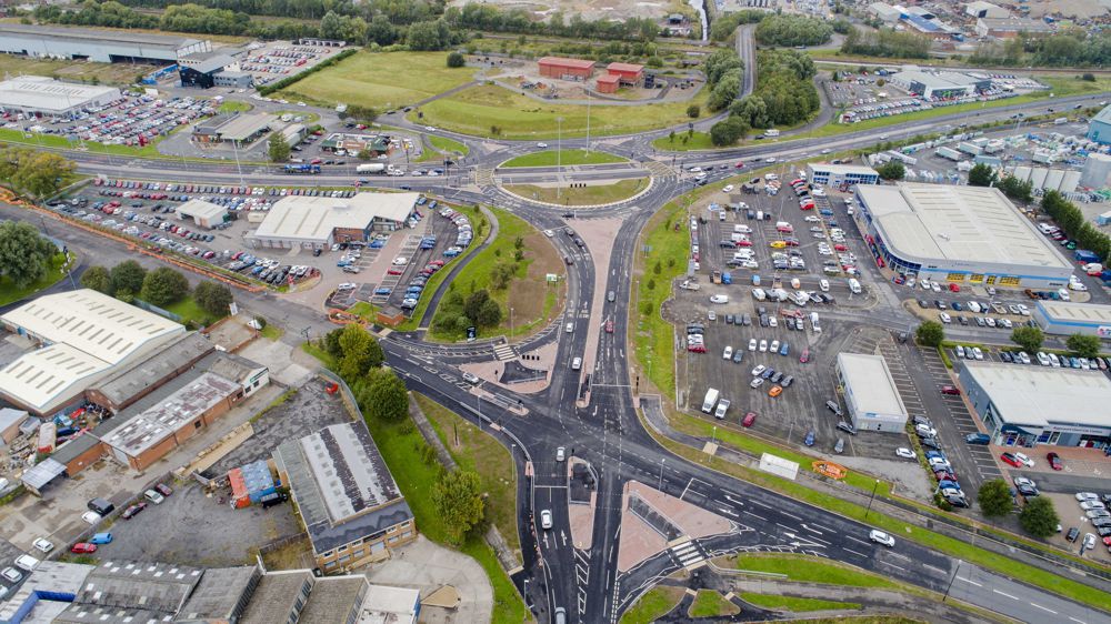 Highways England completes the A66 throughabout