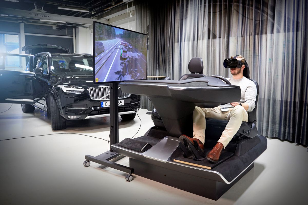 Volvo Cars using the latest gaming technology to develop safer cars
