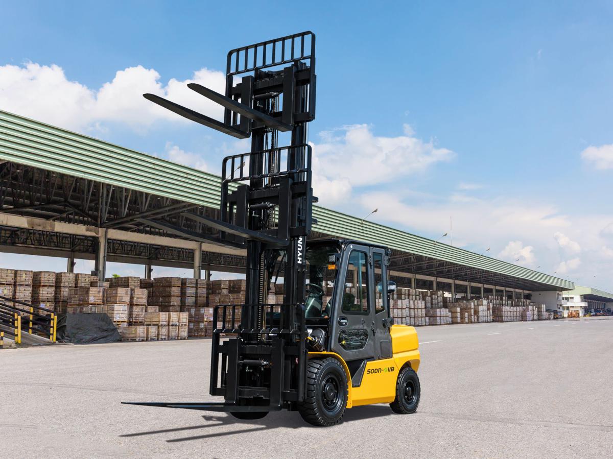 Hyundai Material Handling introduces new 9V diesel Smart Forklift Trucks