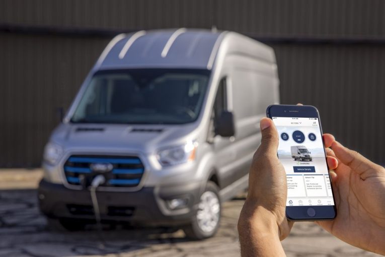 Meet the all-electric Ford E-Transit Van