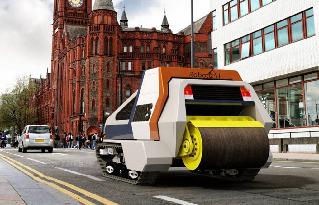 Robotic Pothole Innovation plans to revolutionise road repairs