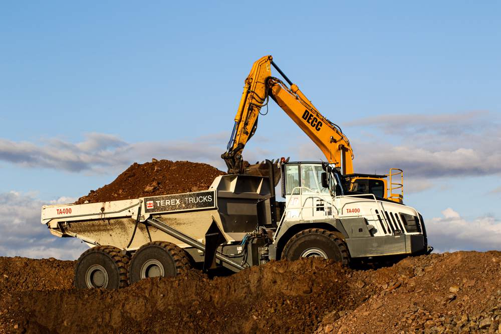 Terex Trucks TA400 Articulated Hauler gets tough in Australia