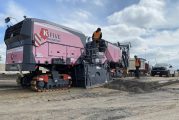 Wirtgen W-220-Fi and Mill Assist remove road surface to 46 cm depth in two passes
