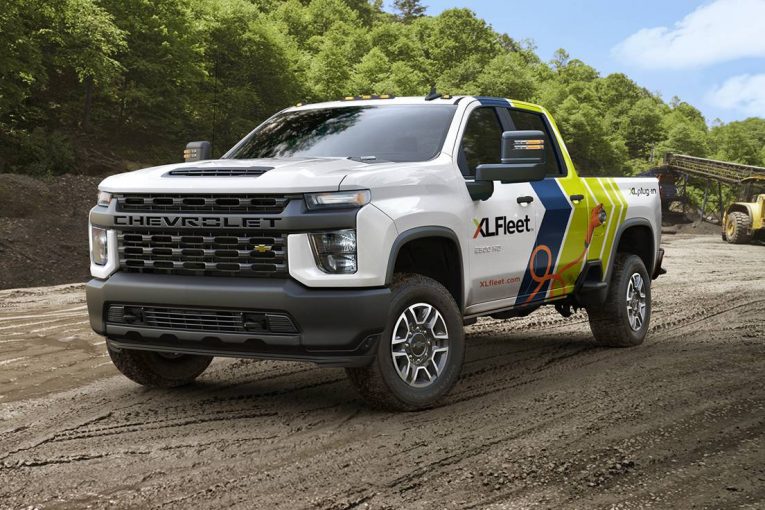 XL Fleet XLP Plug-in Hybrid Electric Drive system set for GM vehicles