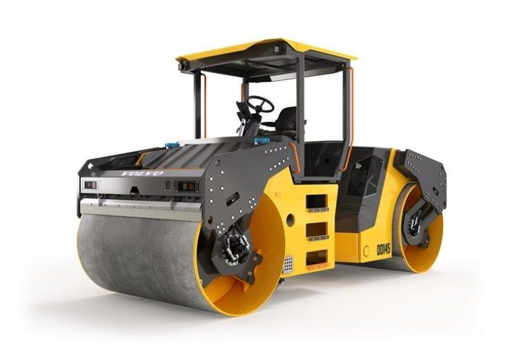 VolvoCE 14 ton DD145 compactor designed for the Chinese construction market