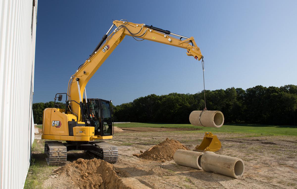 New CAT 315 GC Excavator reduces maintenance and fuel costs